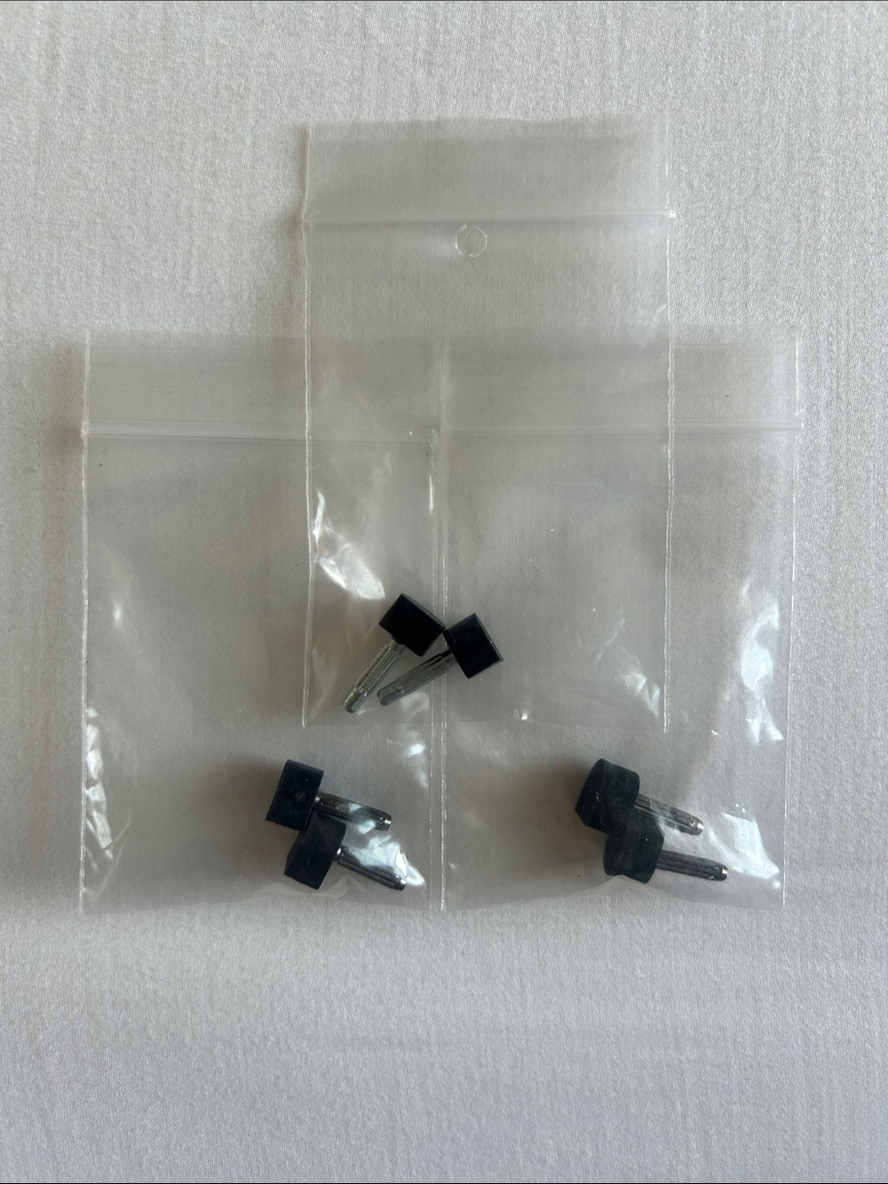 3 Sets of Designer Shoe Replacement Heel Taps